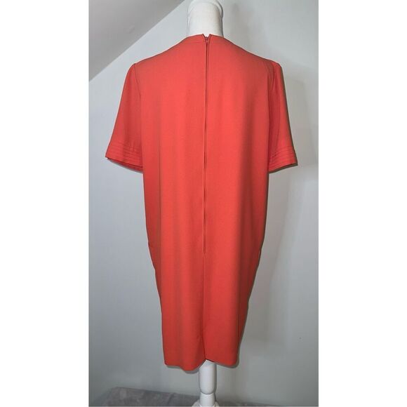 Vintage Orange MOD Pocket Mini Dress Women’s 8 - Picture 5 of 10